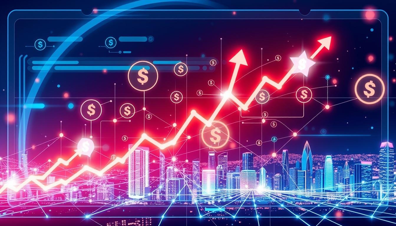 Gráfico mostrando o crescimento do Pix em 54% com recorde de transações de R$ 26 trilhões em 2024